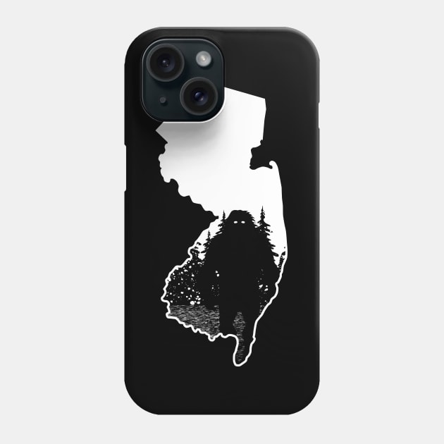 New Jersey Bigfoot Phone Case by Tesszero