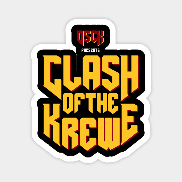 Clash of the Krewe Magnet by Down South Collector Krewe