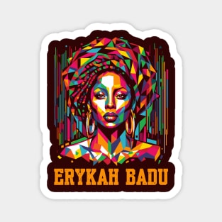 Erykah WPAP Magnet