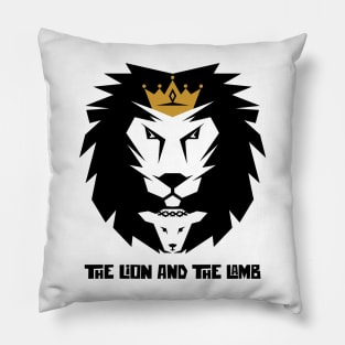 The lion and the lamb Pillow