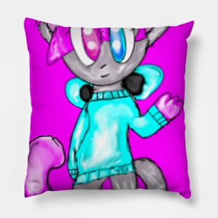 Rhiannas World of Art Pillow