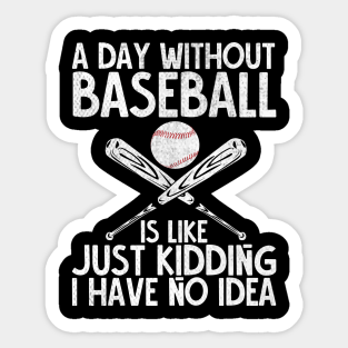 Funny Baseball Player Quotes Stickers Teepublic