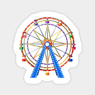 Amusement Park Ferris Wheel Magnet