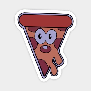 Moms Pizza Sticker Magnet