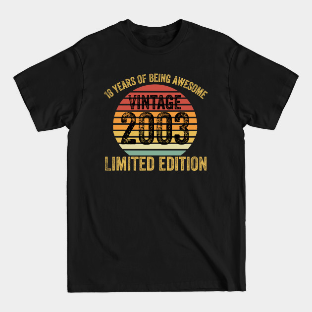 18th birthday gift - 18th Birthday Gift - T-Shirt 18th birthday gift - 18th Birthday Gift - T-Shirt