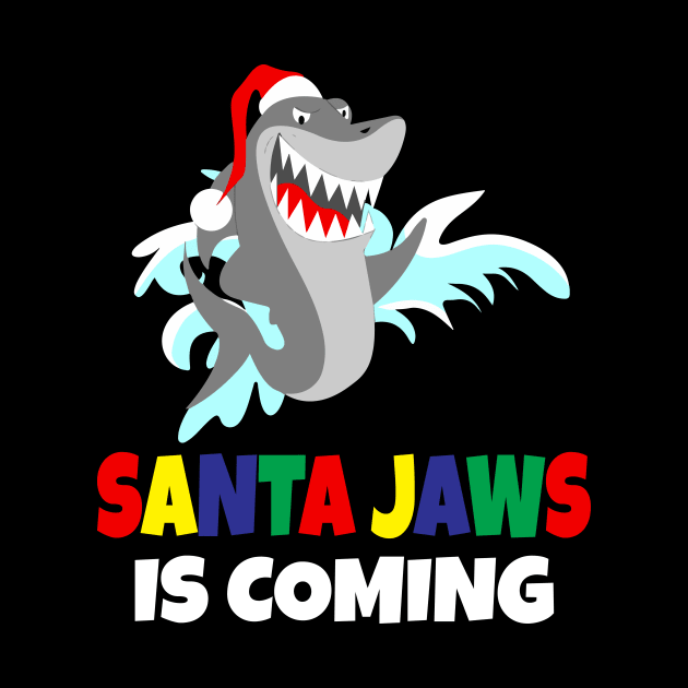 Santa jaws is coming by Work Memes