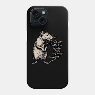 Majestic Rodents Full Rat T-Shirts for Royal Fashion Statements Phone Case