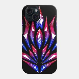 Bi pride crystals Phone Case