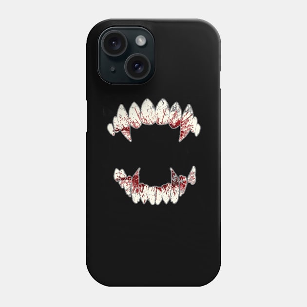 With Teeth Phone Case by Evidence of the Machine