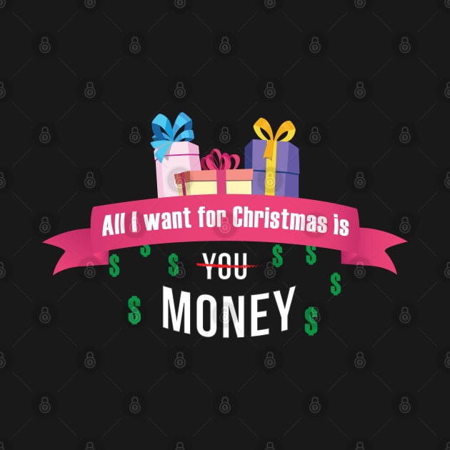 All I Want For Christmas Is Money Gift Idea Christmas Money birthday,christmas,thanksgiving, by giftideas