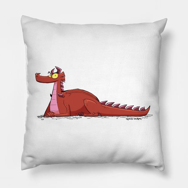 Ferragus in recline Pillow by Slack Wyrm