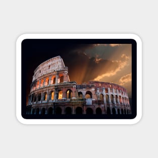 The Coliseum of Ancient Rome Magnet