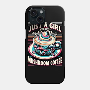 Mushroom Coffee Phone Case