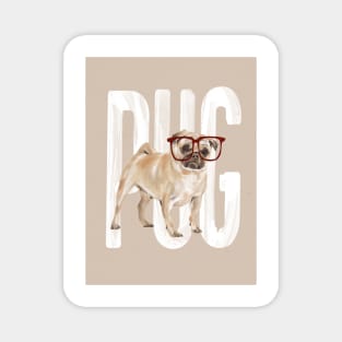Pug Dog Magnet