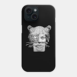 Cat Sexy Hot Woman Girl Leopard Black Panther Cheetah Cougar Phone Case