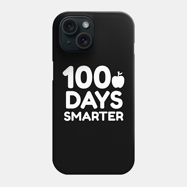 100 Days Smarter - 100 Days of School Phone Case by Petalprints