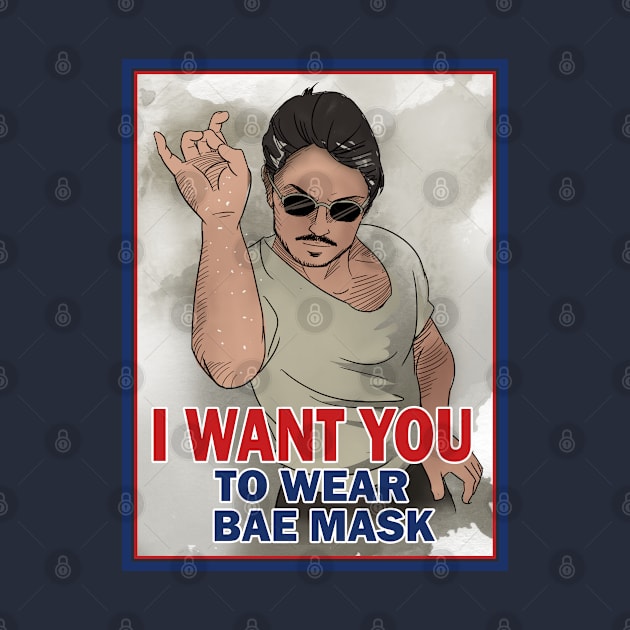 I Want You to Wear Bae mask by peekxel