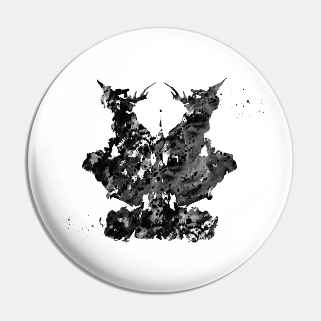 Rorschach inkblot test Pin by erzebeth