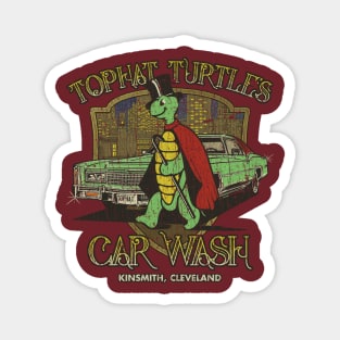 Tophat Turtle's Car Wash 1982 Magnet