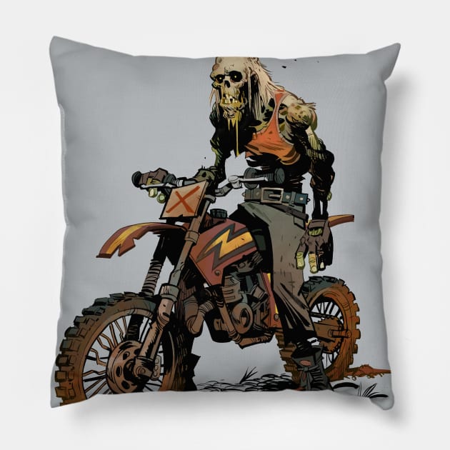 Muck Rider Pillow by BLITZ CADET 