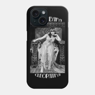 Theda Bara as Cleopatra Phone Case