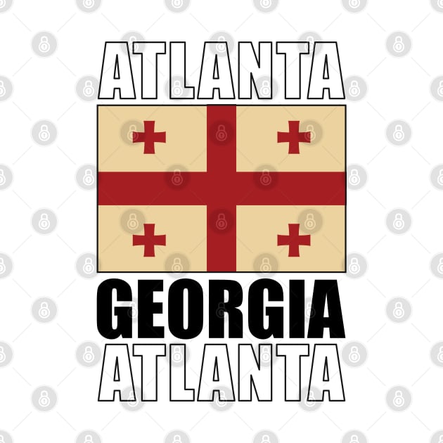Flag of Georgia by KewaleeTee