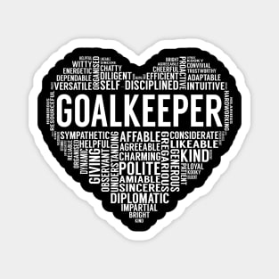 Goalkeeper Heart Magnet