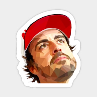 Alonso Low Poly Magnet