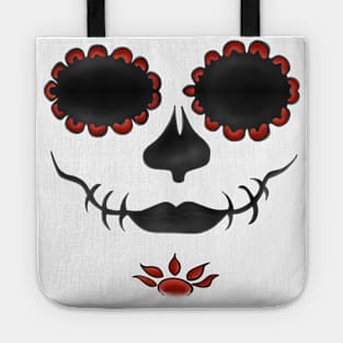 Dia de Los Muertos mask Tote