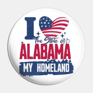 Alabama my homeland Pin