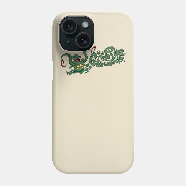 Green Slime are Coming Phone Case by BMOVIEMANIA