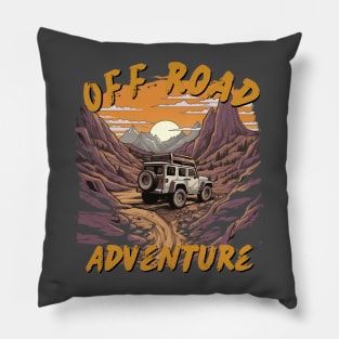 Off road adventure Pillow