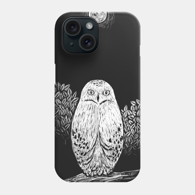 Hedwig Phone Case by rotemdraws