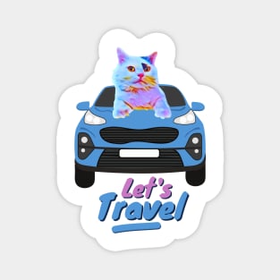 let's travel Magnet