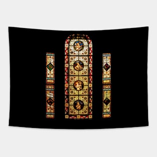 Stained Glass Window Tapestry