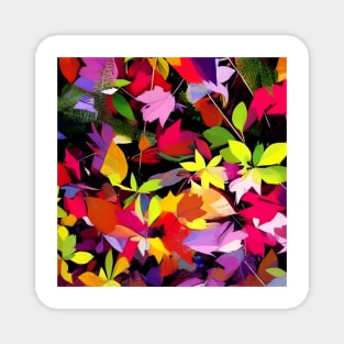 Brilliant Autumn Leaves Magnet