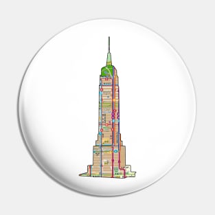 Empire State Building Pin