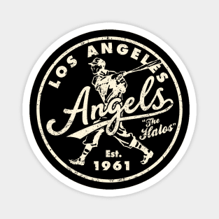 Old Style Los Angeles Angels 2 by Buck Tee Originals Magnet