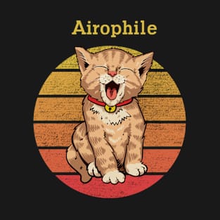 Cat t shirt - Airophile T-Shirt