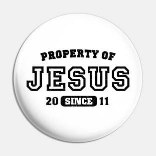 Property of Jesus since 2011 Pin