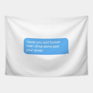 drivers license text message Tapestry