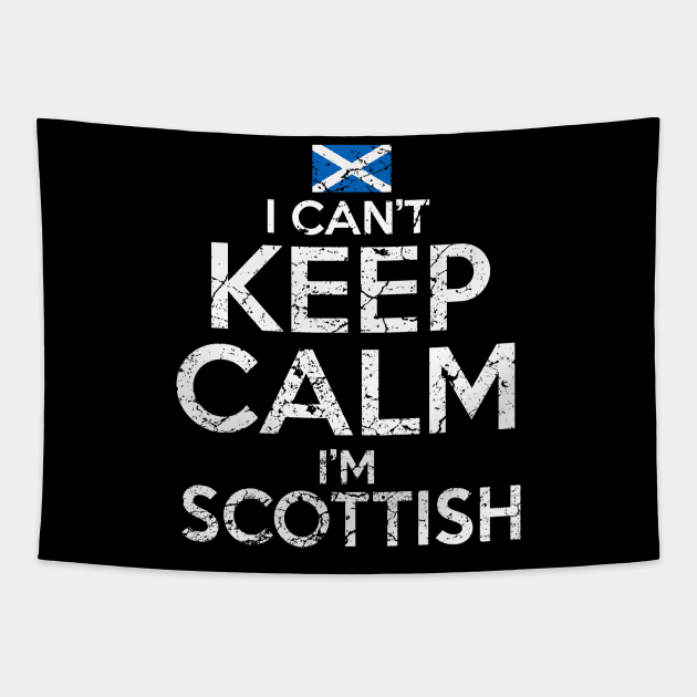 I Can't Keep Calm I'm Scottish Tapestry by Mila46