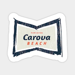 Carova, NC Summertime Vacationing Bowtie Sign Magnet