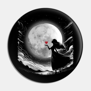 Moon Lover Pin