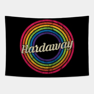 Hardaway - Retro Rainbow Faded-Style Tapestry