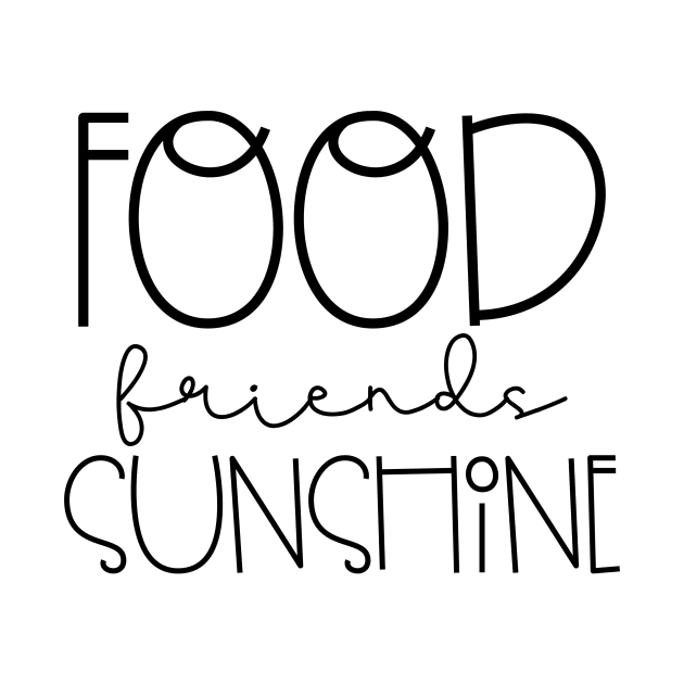 Food Friends Sunshine by karolynmarie