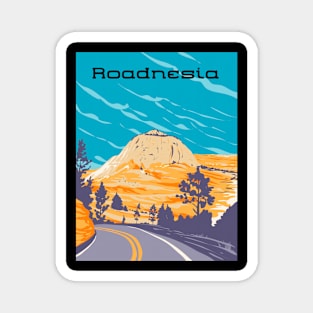 Roadnesia Magnet