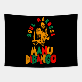 Manu Dibango - Soul Makossa: Funk Icon Tribute Design for T-Shirts Tapestry