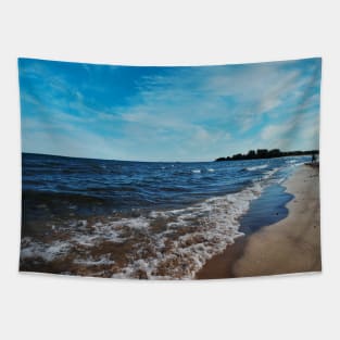 Woodbine Beach Landscape Photograph Tapestry