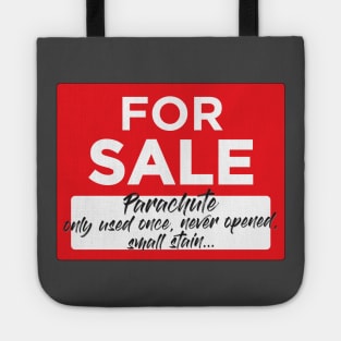For Sale, Parachute Tote